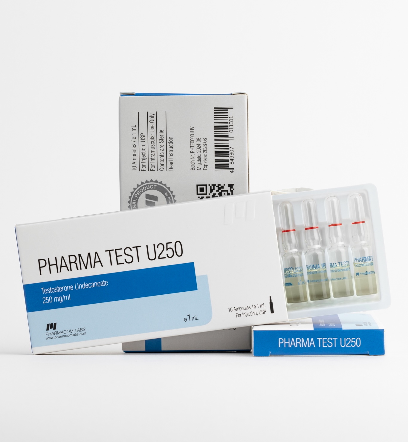 PHARMA TEST U 250 Ampolas