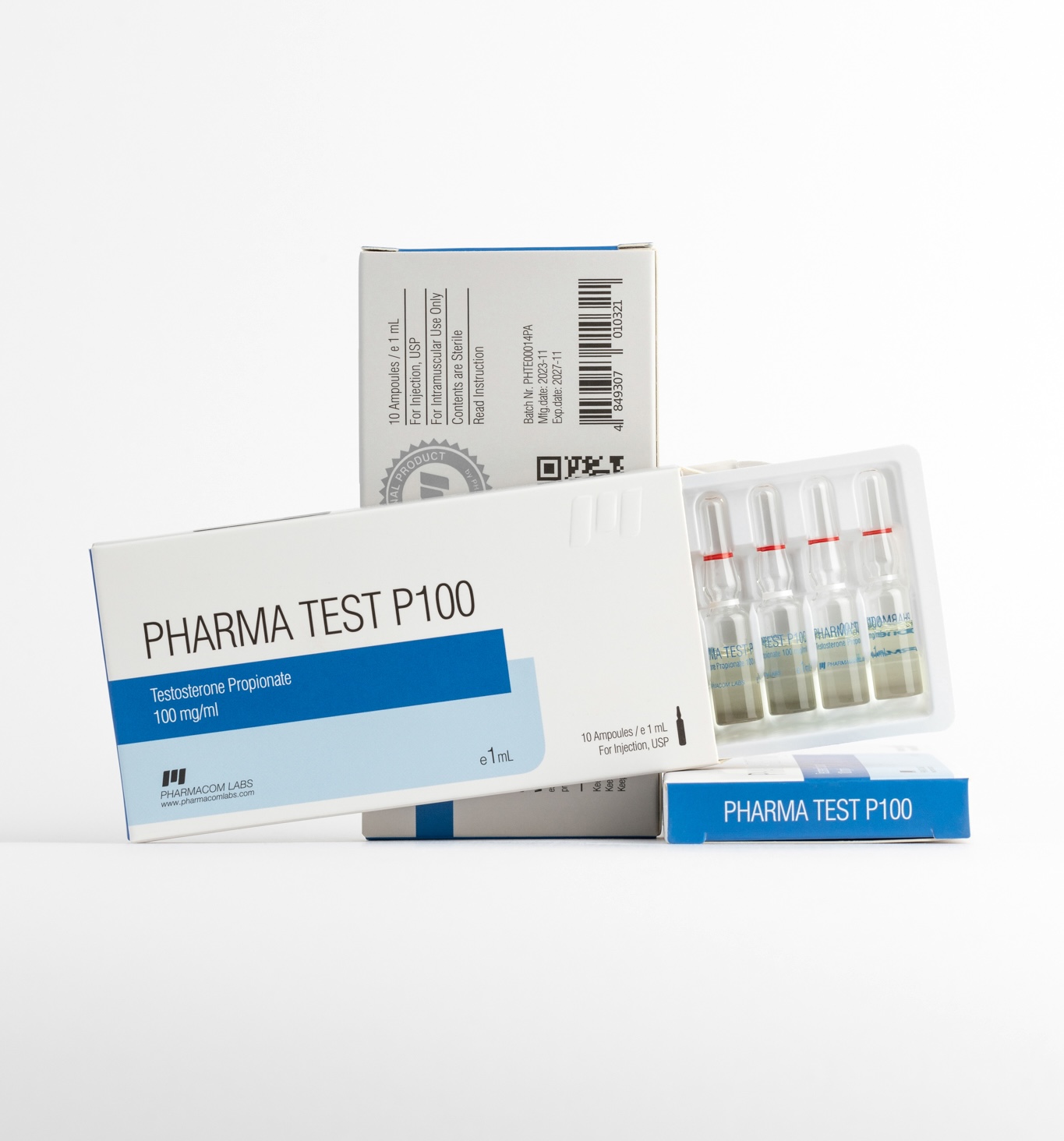 PHARMA TEST P 100 Ampules